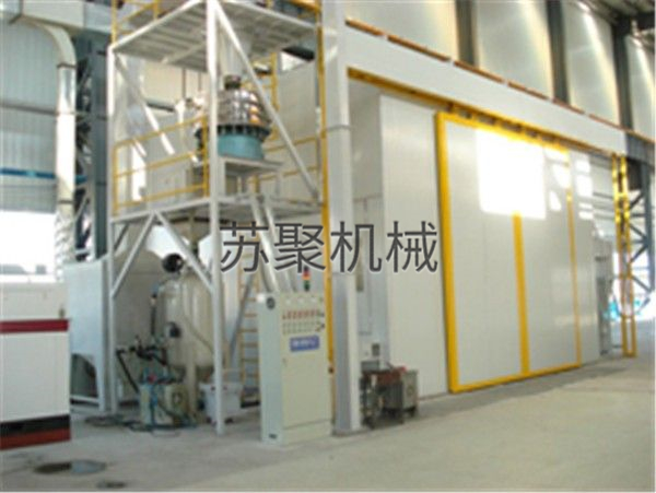 機(jī)械回收式噴砂房01